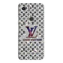 Чехол Стиль Louis Vuitton на Google Pixel 3a XL (Яркий LV)