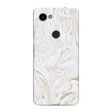 Мраморний чехол на Google Pixel 3a XL (VPrint) (Білий мрамор)