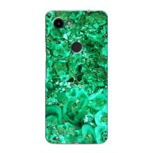 Мраморний чехол на Google Pixel 3a XL (VPrint) (Салатовий Мрамор)