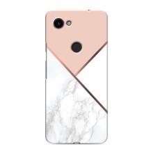 Мраморний чехол на Google Pixel 3a XL (VPrint) (Тройний мрамор)