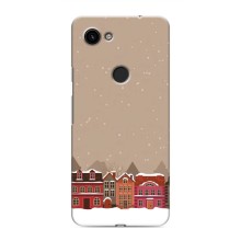 Новорічні, Святкові Чохли для Google Pixel 3a XL - 2024 год (Зимове місто)