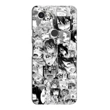 Анимешный чехол для Google Pixel 3a (Ahegao manga)