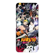 Купить Чехлы на телефон с принтом Anime для Гугл Пиксель 3а – Наруто постер