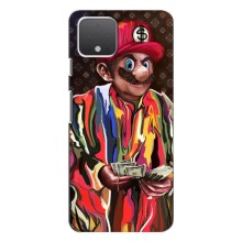 Брендновые Чехлы для Google Pixel 4 XL - (PREMIUMPrint) (Mario LV)