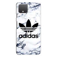 Чехлы Адидас для Google Pixel 4 XL (AlphaPrint) (Адидас на мраморе)