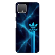 Чехлы Адидас для Google Pixel 4 XL (AlphaPrint) (Синий Адидас)