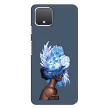 Чехлы (ART) Цветы на Google Pixel 4 XL (VPrint) (Цветы на голове)