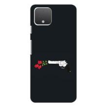 Чехлы (ART) Цветы на Google Pixel 4 XL (VPrint) (Неожиданные цветы)