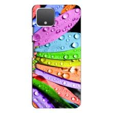 Чехлы (ART) Цветы на Google Pixel 4 XL (VPrint) (Семицветик)