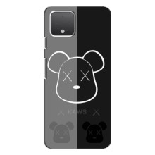 Чехлы для Google Pixel 4 XL - Bearbrick Louis Vuitton (PREMIUMPrint) (БеарБрик глаза)