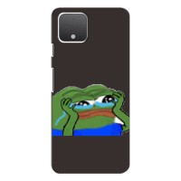 Чехлы с картинкой  Жаба Мем на Google Pixel 4 XL – Плач лягушки