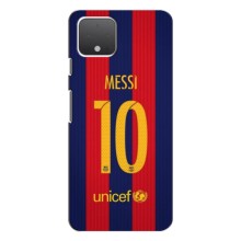 Чохли Мессі для Google Pixel 4 XL (AlphaPrint) (Messi Barca 10)