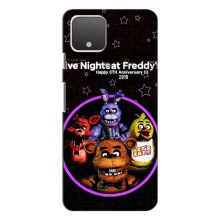 Чехлы Пять ночей с Фредди для Гугл Пиксель 4 XL – Лого Фредди