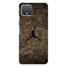 Чехлы для Google Pixel 4 XL - с картинкой JORDAN (AlphaPrint) (Logo Jordan)