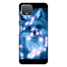 Чехлы с картинкой Лисички для Google Pixel 4 XL (VPrint) (Яркая лисичка)