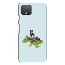 Чехлы с картинкой собаки Патрон для Google Pixel 4 XL (AlphaPrint) (Сапер Пес)