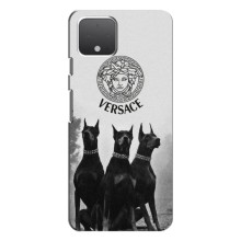 Чехлы VERSACE для Гугл Пиксель 4 XL (PREMIUMPrint) (Доберман Версаче)