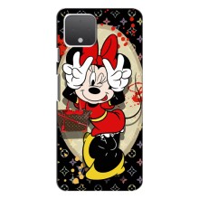 Чохол Disney Mouse Google Pixel 4 XL (PREMIUMPrint) (Мінні peace)