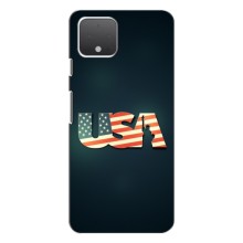 Чехол Флаг USA для Google Pixel 4 XL (USA)