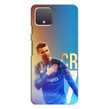 Чехол Криштиану Роналду для Google Pixel 4 XL (AlphaPrint) (CR7 Real)