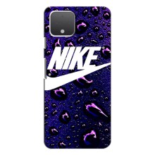 Чехол для Google Pixel 4 XL - с принтом Найк (AlphaPrint) (Найк принт)