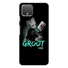 Чехол Супергерои Марвел на Гугл Пиксель 4 XL – Groot