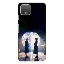 Чехлы Венсдей на Google Pixel 4 XL Уэнсдей (AlphaPrint) (Уэнздей и Инид)