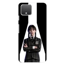 Чехлы Венсдей на Google Pixel 4 XL Уэнсдей (AlphaPrint) (W-Wednesday)