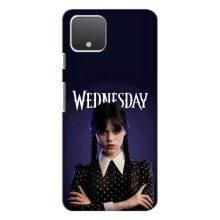 Чехлы Венсдей на Google Pixel 4 XL Уэнсдей (AlphaPrint) (Wednesday)