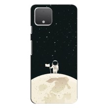 Космические Чехлы для Гугл Пиксель 4 Хл (VPrint) (На луне)
