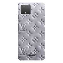 Текстурный Чехол Louis Vuitton для Гугл Пиксель 4 XL – Белый ЛВ