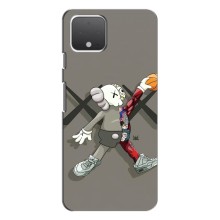 Чехлы для Google Pixel 4 - Bearbrick Louis Vuitton (PREMIUMPrint) (Беарбрик Джордан)