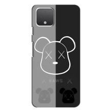 Чехлы для Google Pixel 4 - Bearbrick Louis Vuitton (PREMIUMPrint) (БеарБрик глаза)