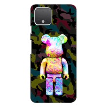 Чехлы для Google Pixel 4 - Bearbrick Louis Vuitton (PREMIUMPrint) (Яркий Bearbrick)