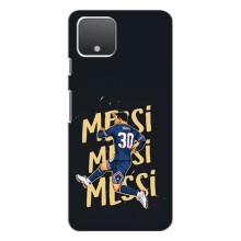 Чохли для Google Pixel 4 (Leo чемпіон) (AlphaPrint) (Messi ПСЖ)