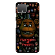Чехлы Пять ночей с Фредди для Гугл Пиксель 4 – Freddy