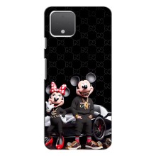 Чехол Disney Mouse Google Pixel 4 (PREMIUMPrint) (Семья Маусов)