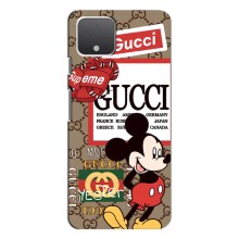 Чехол Disney Mouse Google Pixel 4 (PREMIUMPrint) (Стильный Микки)