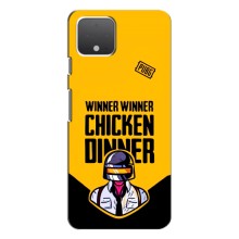 Чехол PUBG для Гугл Пиксель 4 (AlphaPrint) (Pubg шлем)