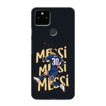 Чохли для Google Pixel 4a 5G (Leo чемпіон) (AlphaPrint) (Messi ПСЖ)