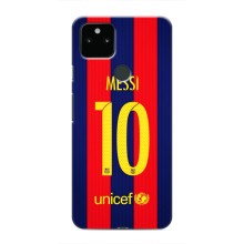 Чохли Мессі для Google Pixel 4a 5G (AlphaPrint) (Messi Barca 10)