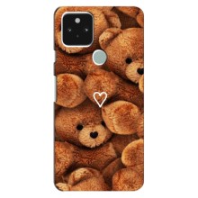 Чехлы Мишка Тедди для Гугл Пиксель 4а (5G) – Плюшевый медвеженок