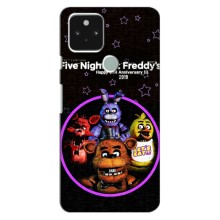 Чехлы Пять ночей с Фредди для Гугл Пиксель 4а (5G) – Лого Фредди