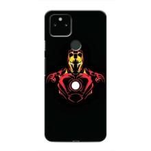 Чехлы с героями Марвел Google Pixel 4a 5G (VPrint)