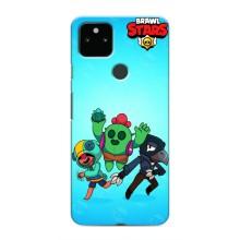 Чехлы Brawl Stars для Google Pixel 4a 5G (AlphaPrint)
