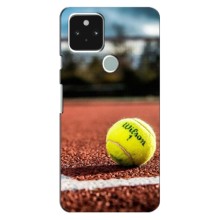 Чехлы с принтом Спортивная тематика для Google Pixel 4a 5G – Теннисный корт