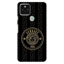 Чохли VERSACE для Гугл Піксель 4а (5G) (PREMIUMPrint) – Лого Версаче