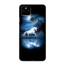 Чехол для Гугл Пиксель 4а - (Единорожки - Новинки) (AlphaPrint) – Единорог