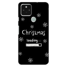 Різдвяні, Святкові Чохли для Гугл Піксель 4а (5G) – Christmas loading