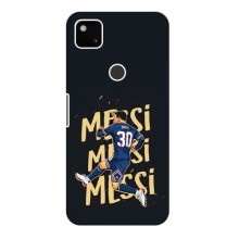 Чохли для Google Pixel 4a (Leo чемпіон) (AlphaPrint) (Messi ПСЖ)